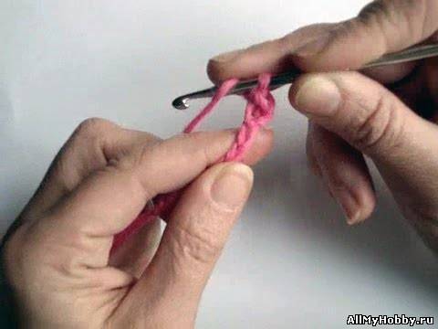 Вязание крючком - Урок 10. Полустолбик с накидом