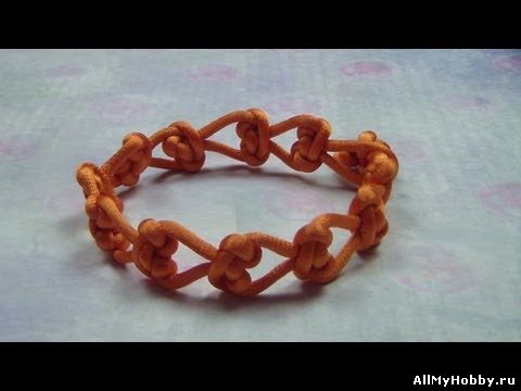 * Плетеный браслет *. Мастер-класс. / DIY bracelet weaving / La pulsera trenzada.