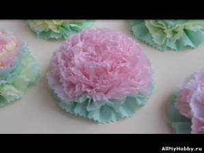 * Цветы из салфеток * Мастер-класс./ DIY Beautiful Paper Flower
