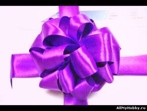 Простой способ сделать Подарочный Бант / DIY Easy Gift Ribbon Bow