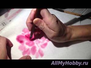 Видео мастер-класс: Рисование Chinese brush painting practice humming ASMR