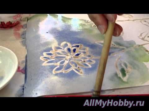 Видео мастер-класс: Рисование ClassPlan - painting with masking fluid