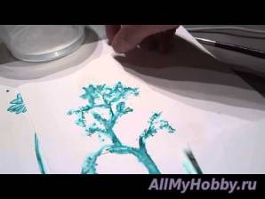 Видео мастер-класс: Рисование Ink and color