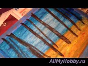 Видео мастер-класс: Рисование To the woods to dark ASMR oil pastel fine art painting tutorial