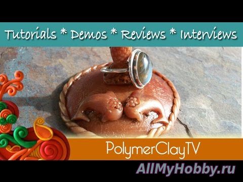 Видео мастер-класс: How to change molds with polymer clay to make your own objects - YouTube