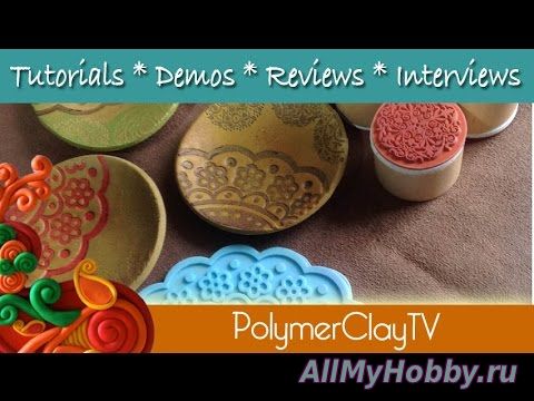 Видео мастер-класс: How to make a ring or trinket bowl easy tutorial from polymer clay - YouTube
