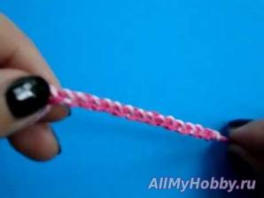 Видео мастер-класс: Вязание крючкомУрок 172Двухцветный шнур