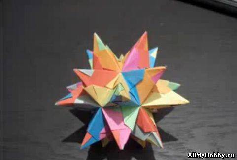 Оригами. Звезда, вариант 2