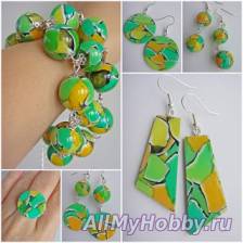"Мозаика" из полимерной глины