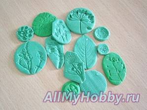 Штампы для полимерной глины / Polymer clay