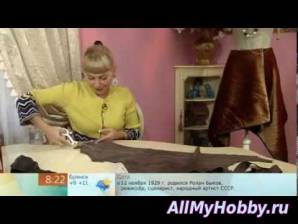 Ольга Никишичева .Юбка из меха (The skirt is made ??of fur) - Видео урок