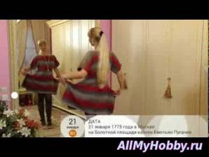 Ольга Никишичева Сшить платье из шерсти  Sew a dress made ??of wool - Видео урок